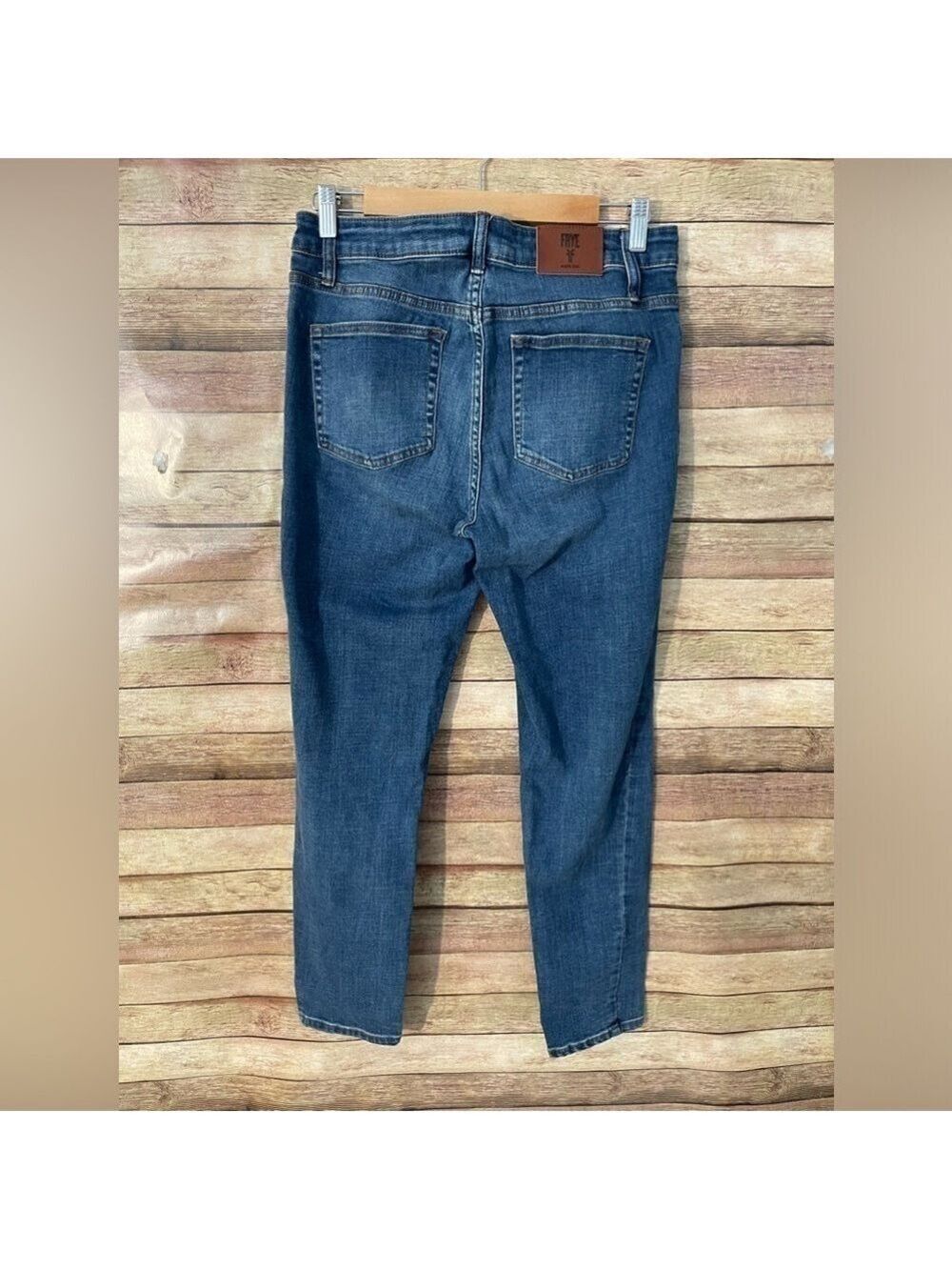 Frye Women’s Veronica Straight Crop Denim Jeans 8012769 Mid rise Size: 10